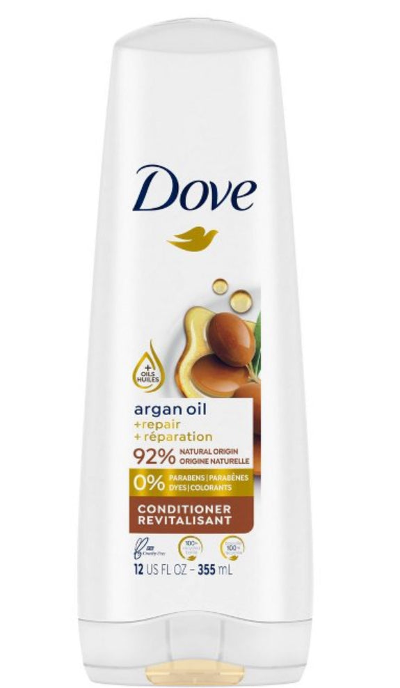 Dove argan oil shampoo conditioner SET