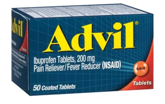 Advil 50ct coated tablets