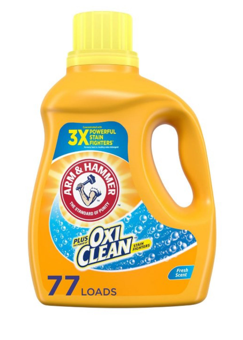 Arm and hammer detergent 100.5oz w/oxi clean