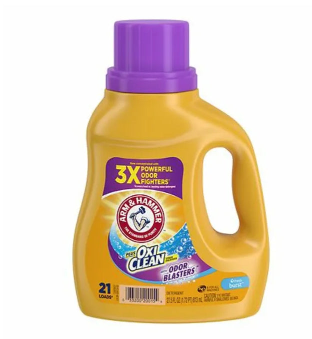 Arm and hammer detergent 27.5oz.
