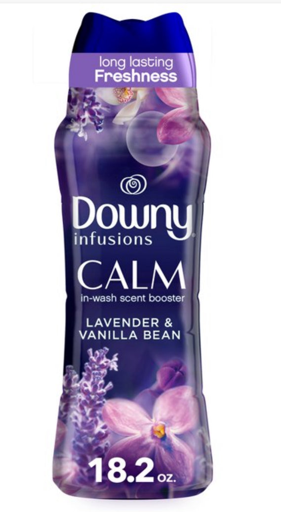 Downy infusions calm beads 18.2oz