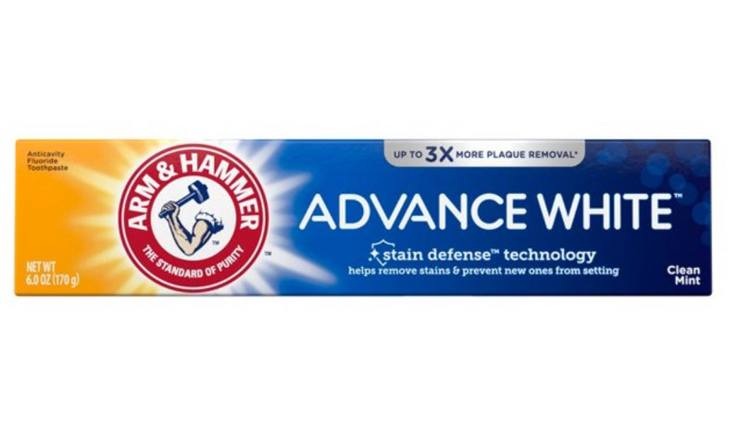 Arm and hammer advance white 6oz toothpaste