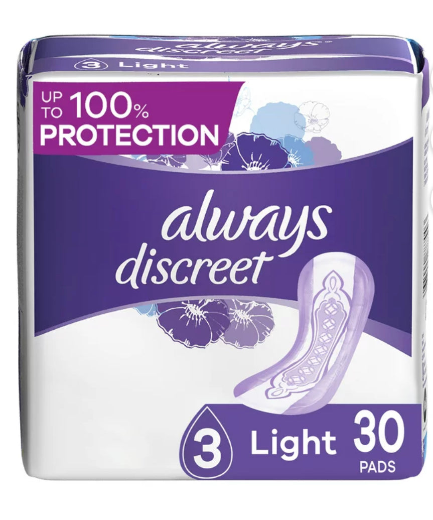 Always discreet pads 30ct