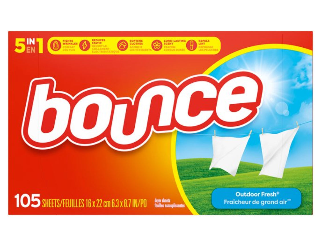 Bounce dryer sheets 105ct