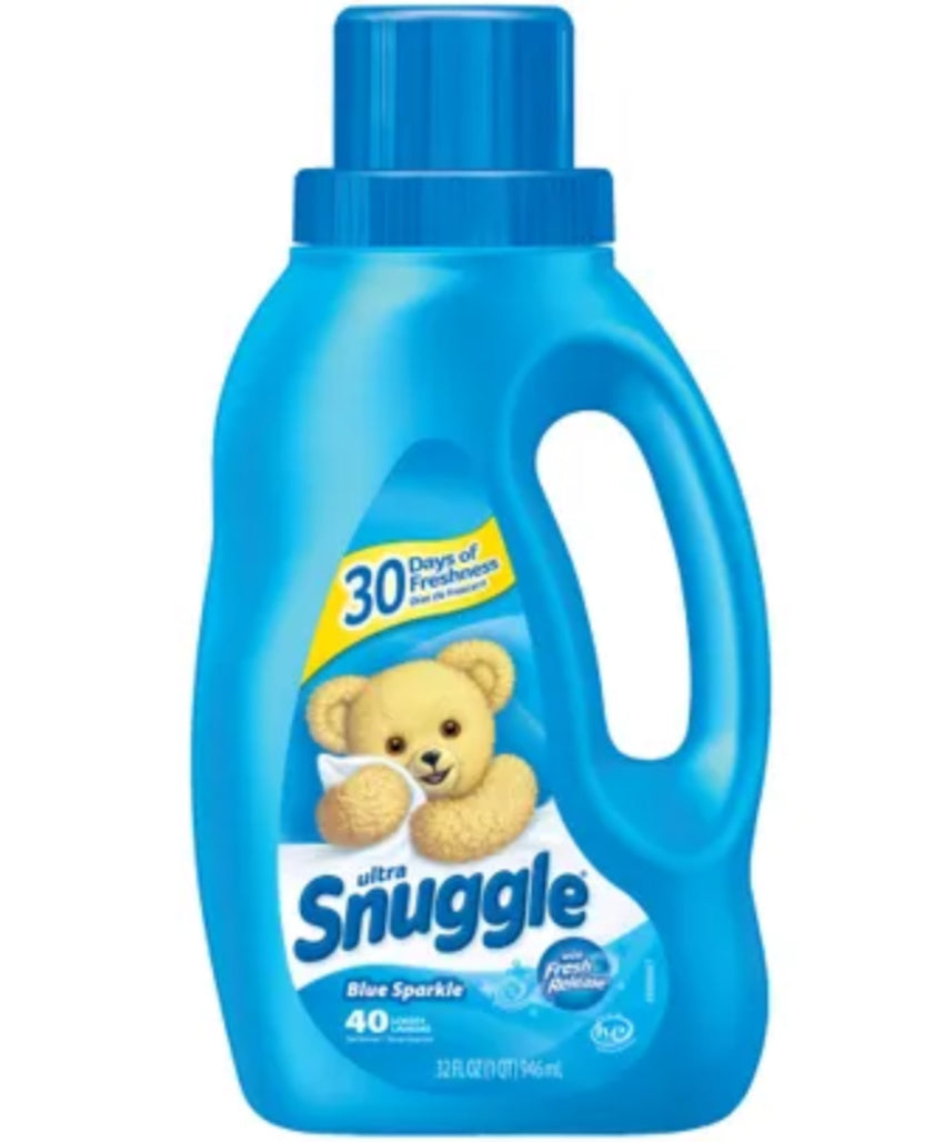 Snuggle softener 32oz blue sparkle