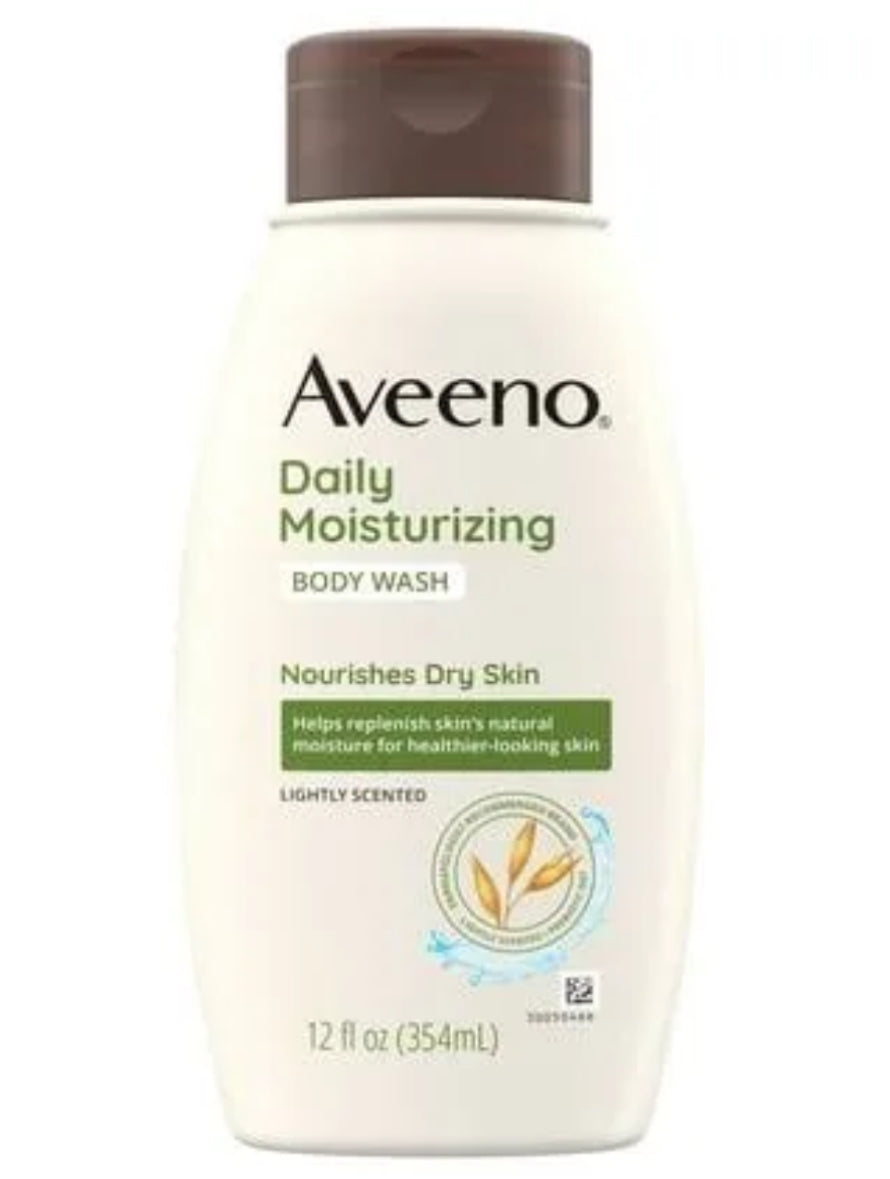 Aveeno daily moisturizing body wash 12oz