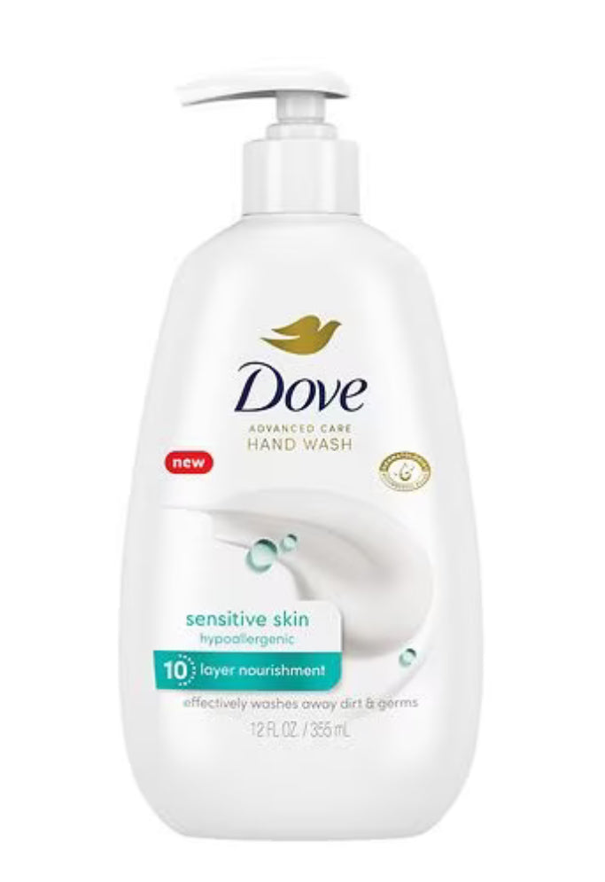 Dove sensitive skin hand soap 12oz