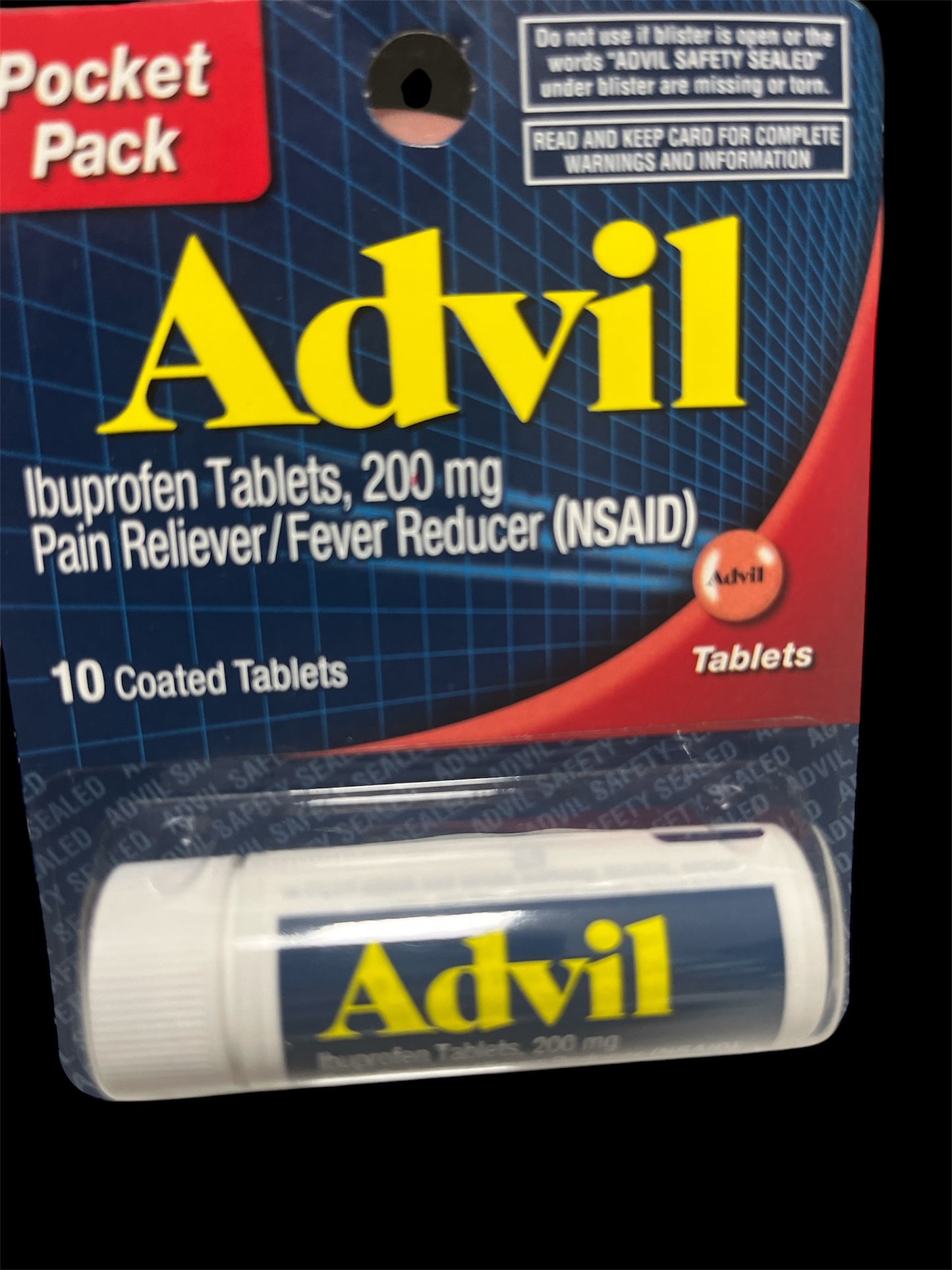 Advil travel size 10ct