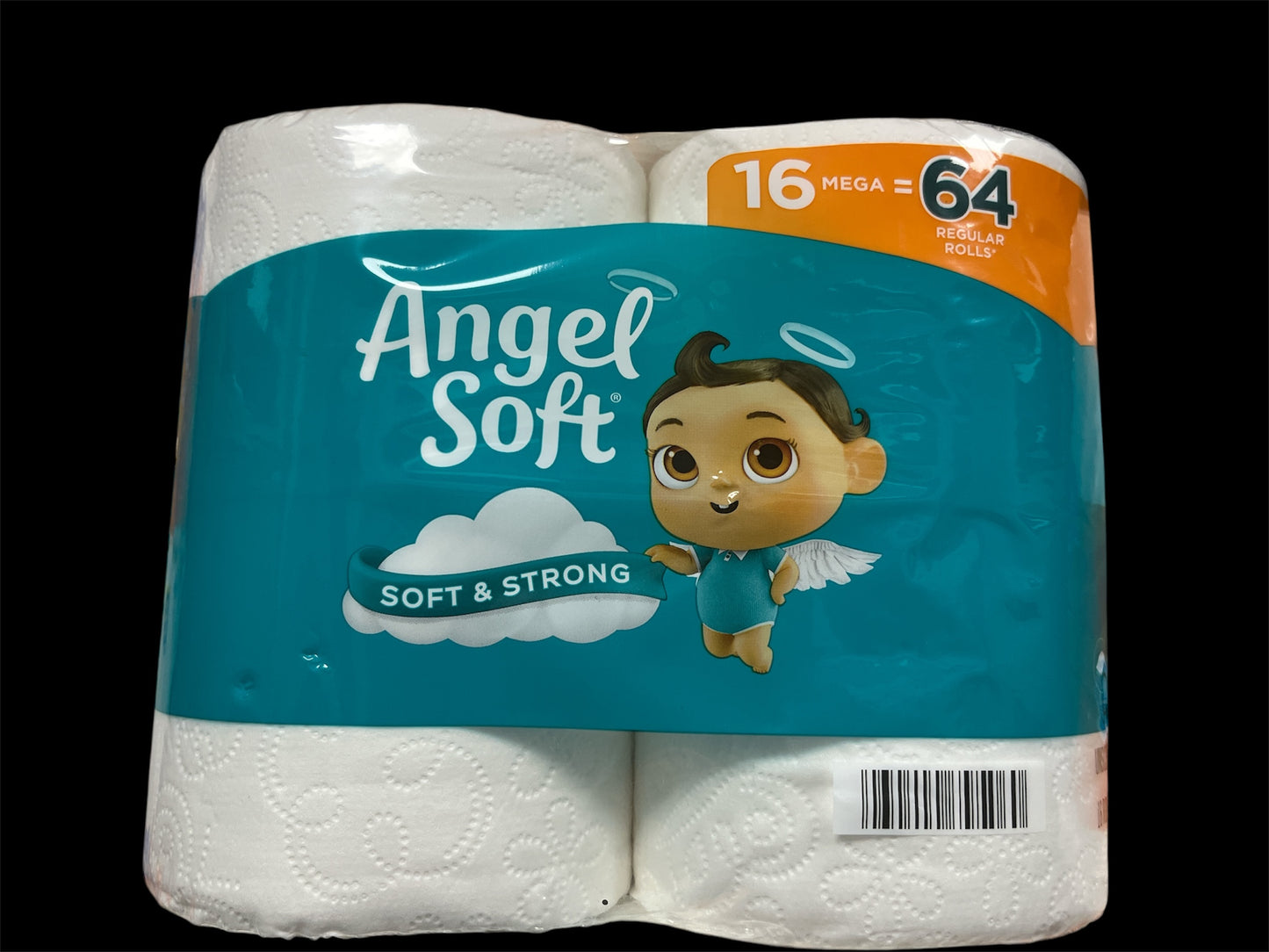 Angel soft 2ply toilet paper 16=64