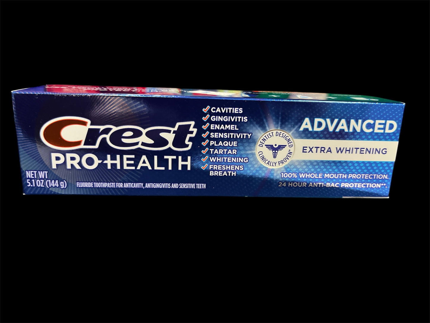 Crest pro health advanced extra whitening 5.1oz toothpaste