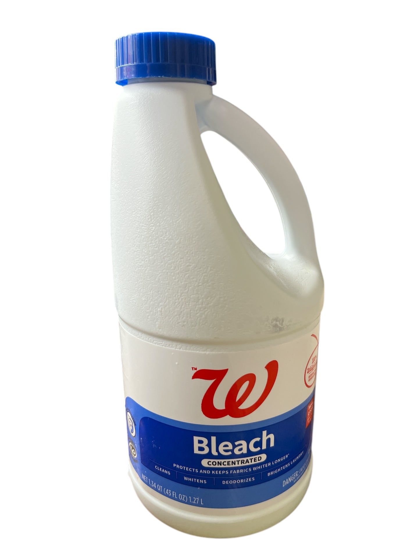 Store brand bleach concentrated 43oz