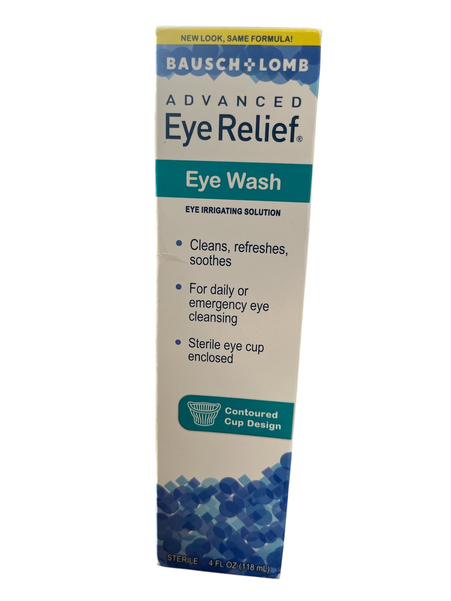 Bausch & Lomb advanced eye relief eye wash 4oz