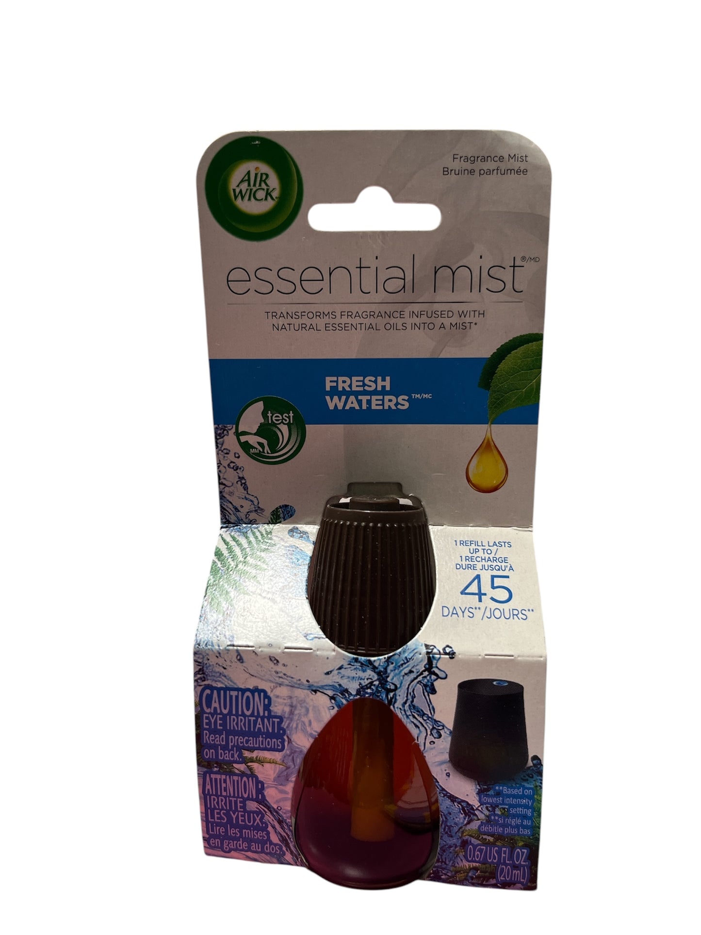Air wick essential mist fresh waters .67oz