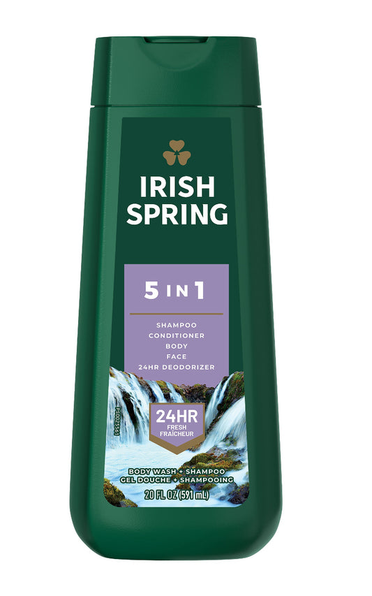 Irish spring body wash 5 in 1 20oz