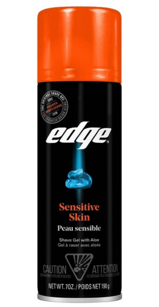 Edge shaving gel 7oz sensitive skin