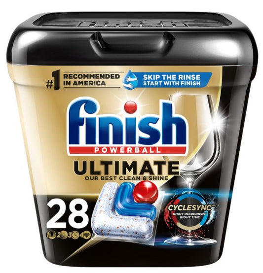 Finish ultimate dishwasher pods 28ct