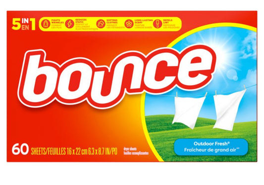 Bounce dryer sheets 60ct