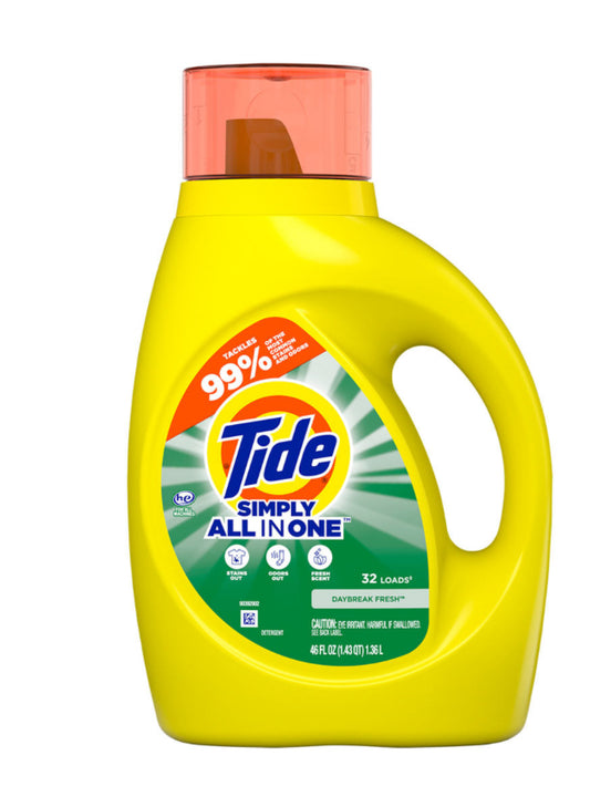 Tide simply 46oz detergent