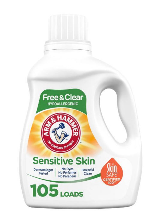 Arm and hammer detergent 105oz sensitive skin