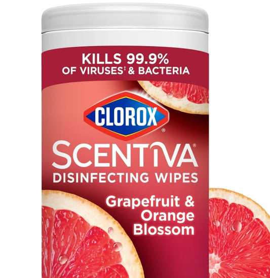 Clorox scentiva disinfectant wipes 90ct