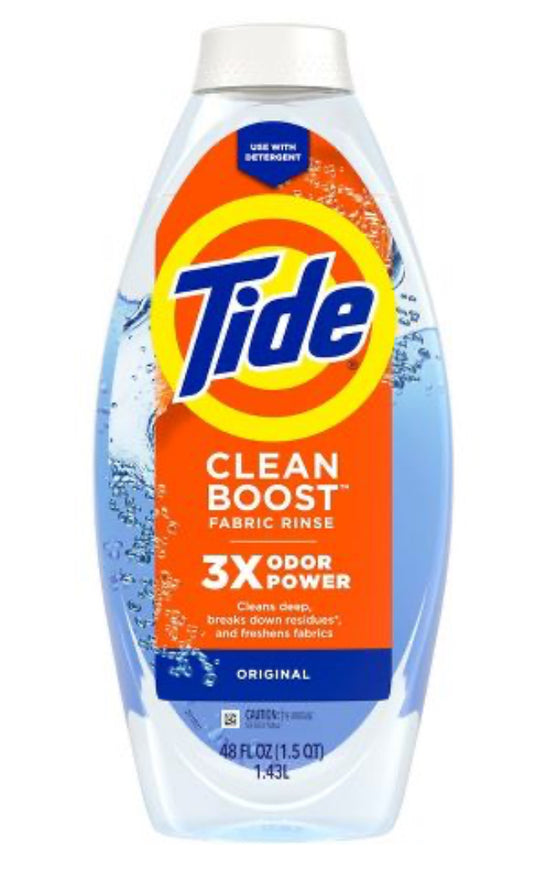 Tide clean boost fabric rinse 48oz