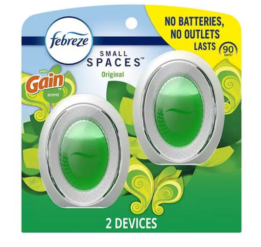 Febreze small space 2pk gain