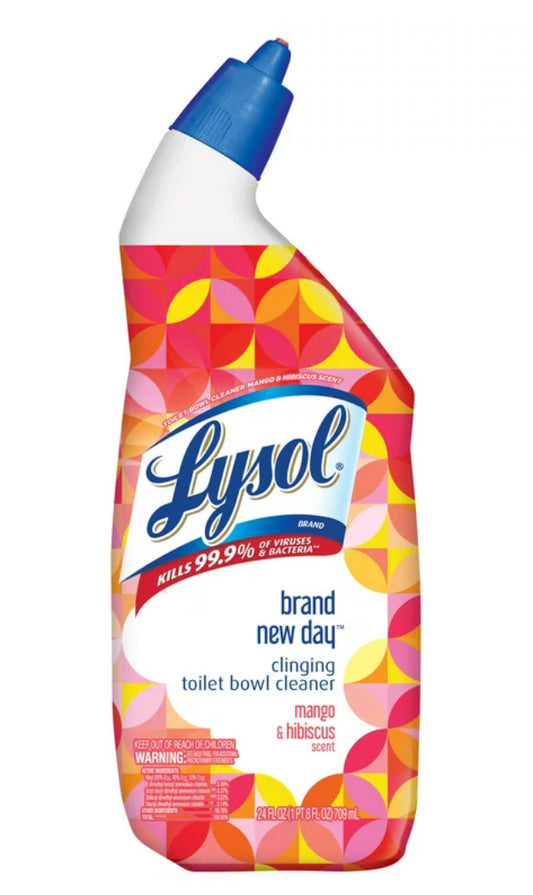 Lysol toilet bowl cleaner 24oz