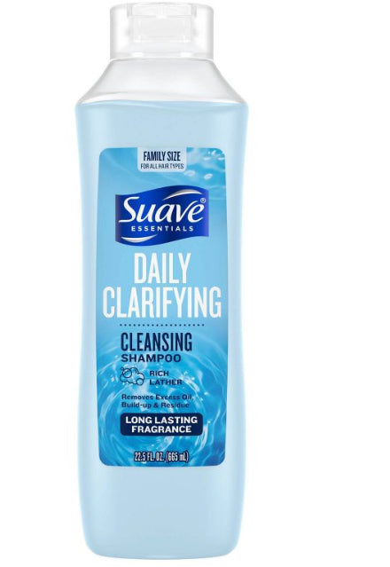 Suave shampoo 22.5oz daily clarifying
