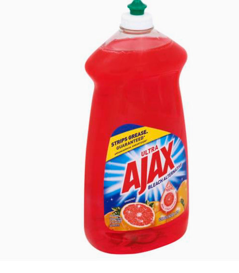 Ajax dish soap 52oz bleach alternative