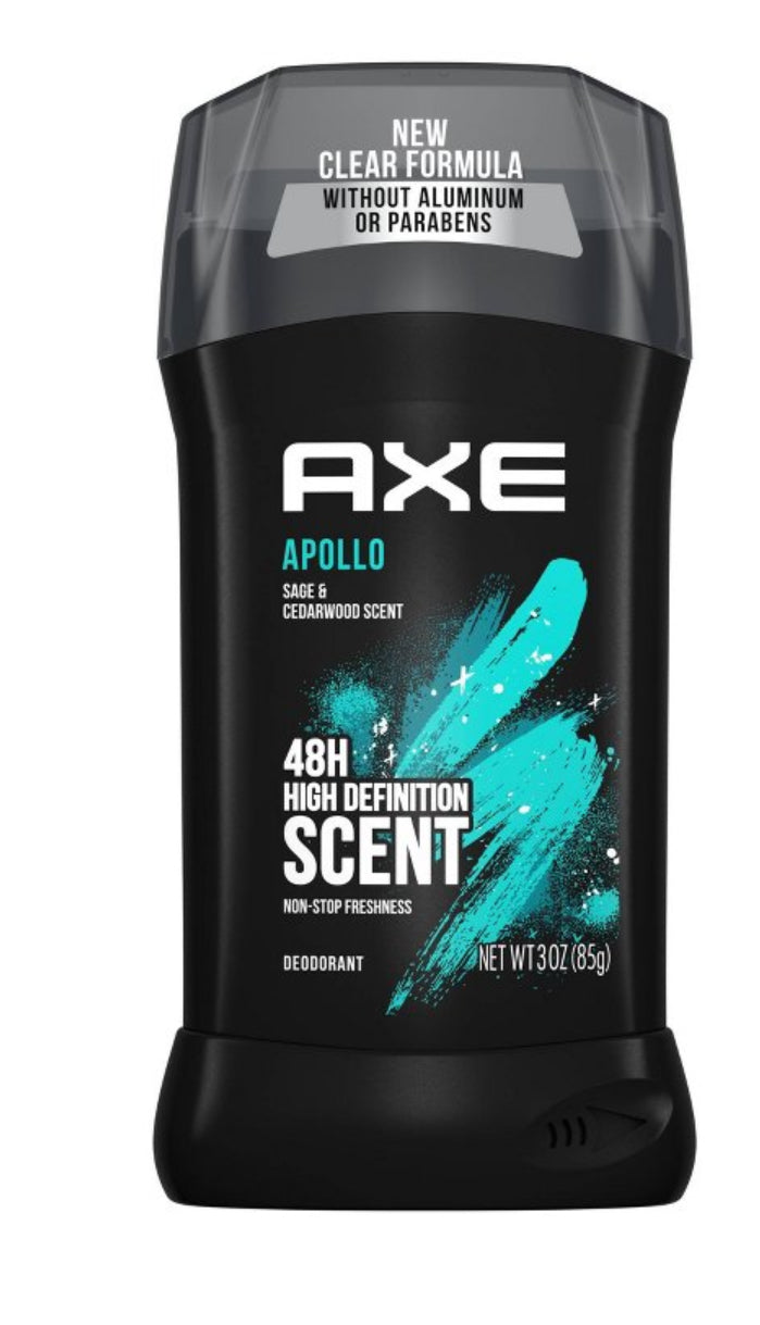 Axe deodorant 2.7oz fresh and dry Apollo