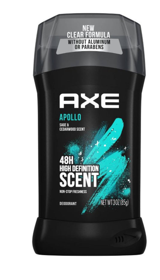 Axe deodorant 2.7oz fresh and dry Apollo