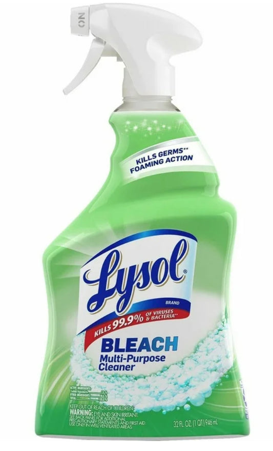 Lysol bleach multi purpose cleaner 32oz