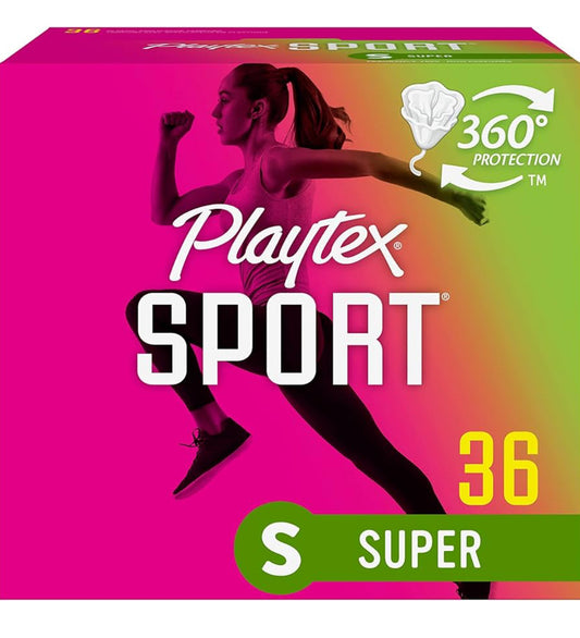 Playtex sport tampons 36ct super