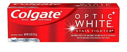 Colgate optic white stain fighter 4.2oz