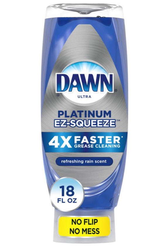 Dawn platinum ezsqueeze 18oz