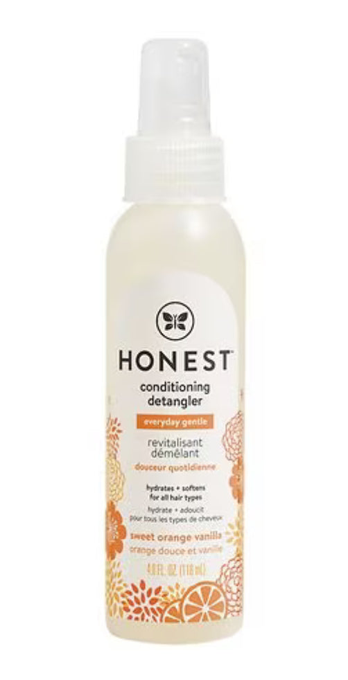 Honest conditioning detangler 4oz  sweet orange vanilla