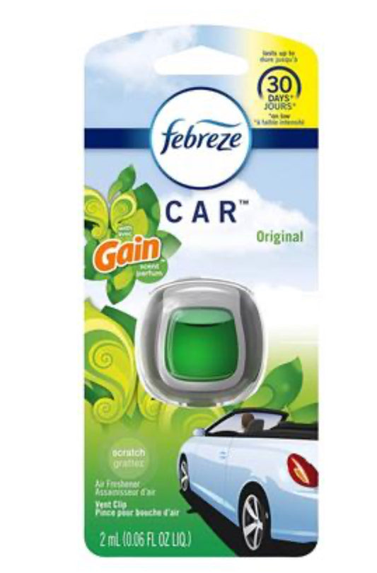 Febreze car vent 1ct gain