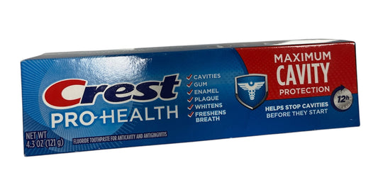 Crest pro health maximum cavity 4.3oz