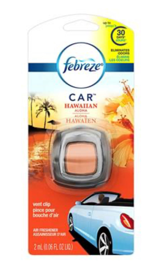 Febreze car vent 1ct Hawaiian breeze