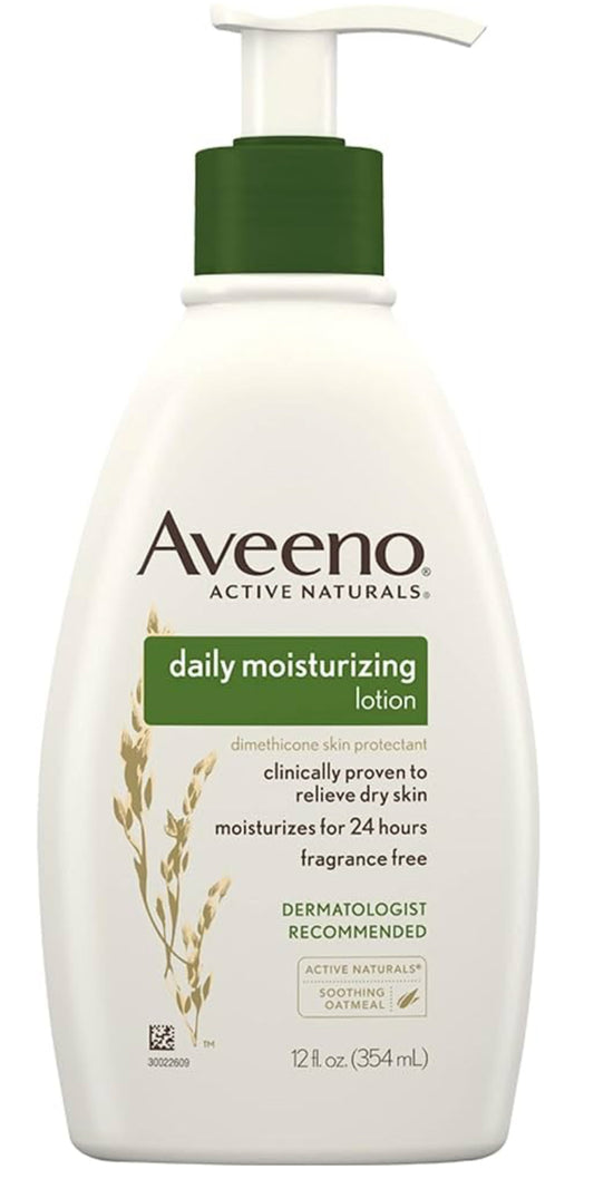 Aveeno body lotion 12oz