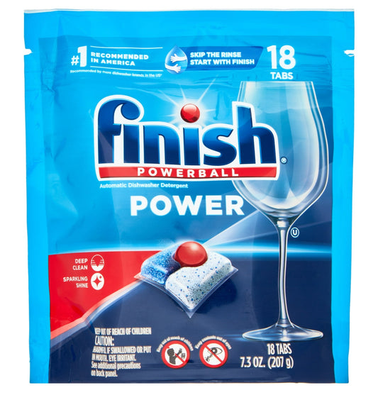 Finish dishwasher pods 18ct