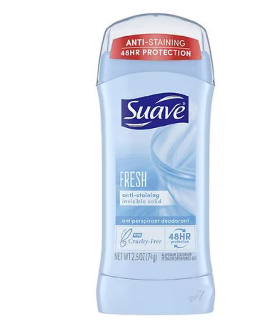 Suave 2.6oz antiperspirant deodorant fresh