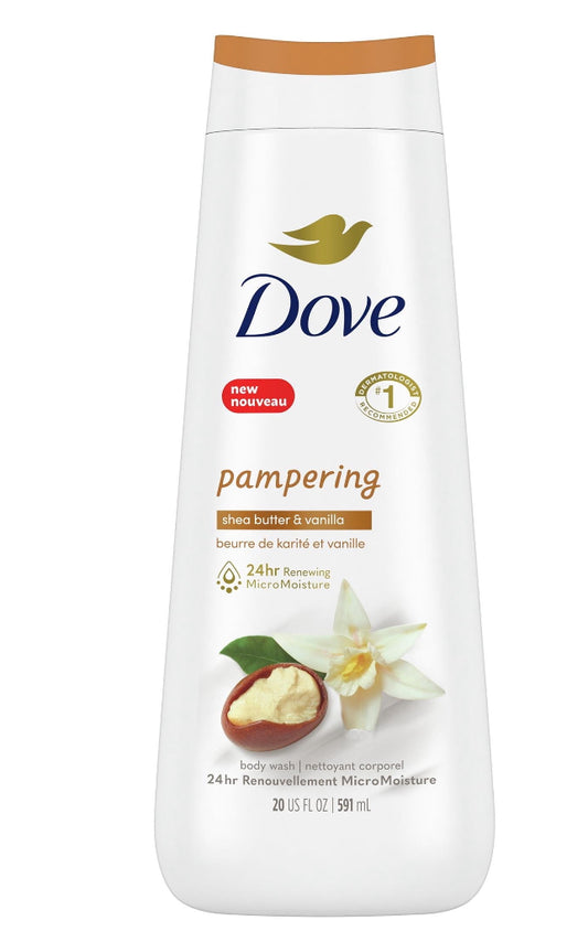 Dove body wash 20oz shea butter and vanilla