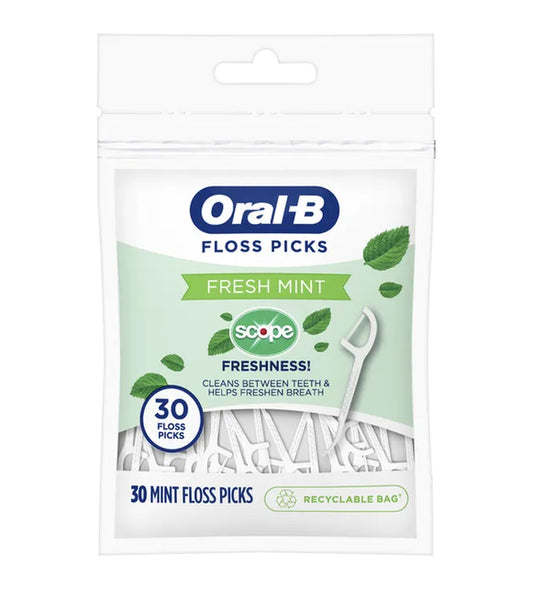 Oral-B floss picks 30ct