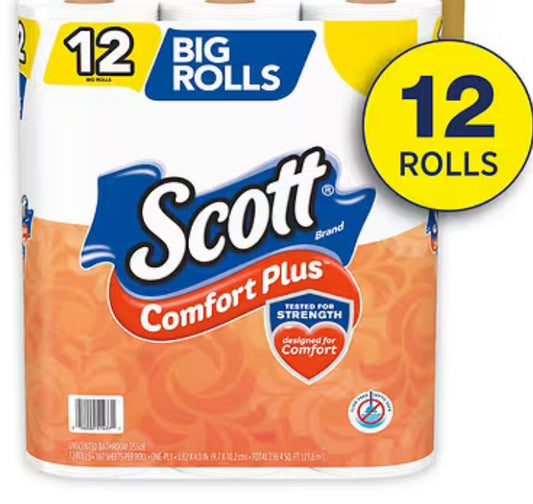Scott 12pk toilet paper