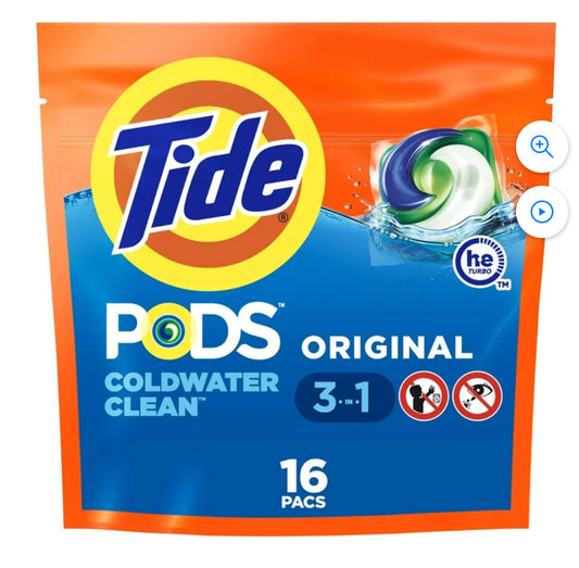 Tide pods 16ct original