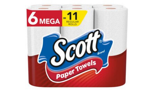 Scott 6=10/11 paper towels