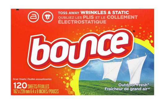Bounce dryer sheets 120ct