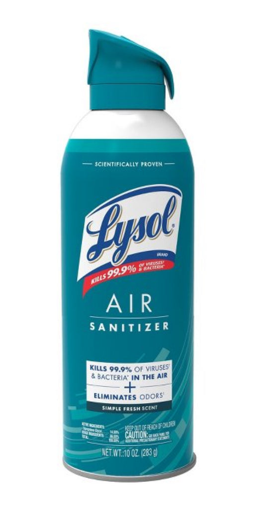Lysol air sanitizer 10oz