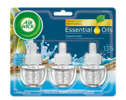Air wick refill 3pk turquoise oasis